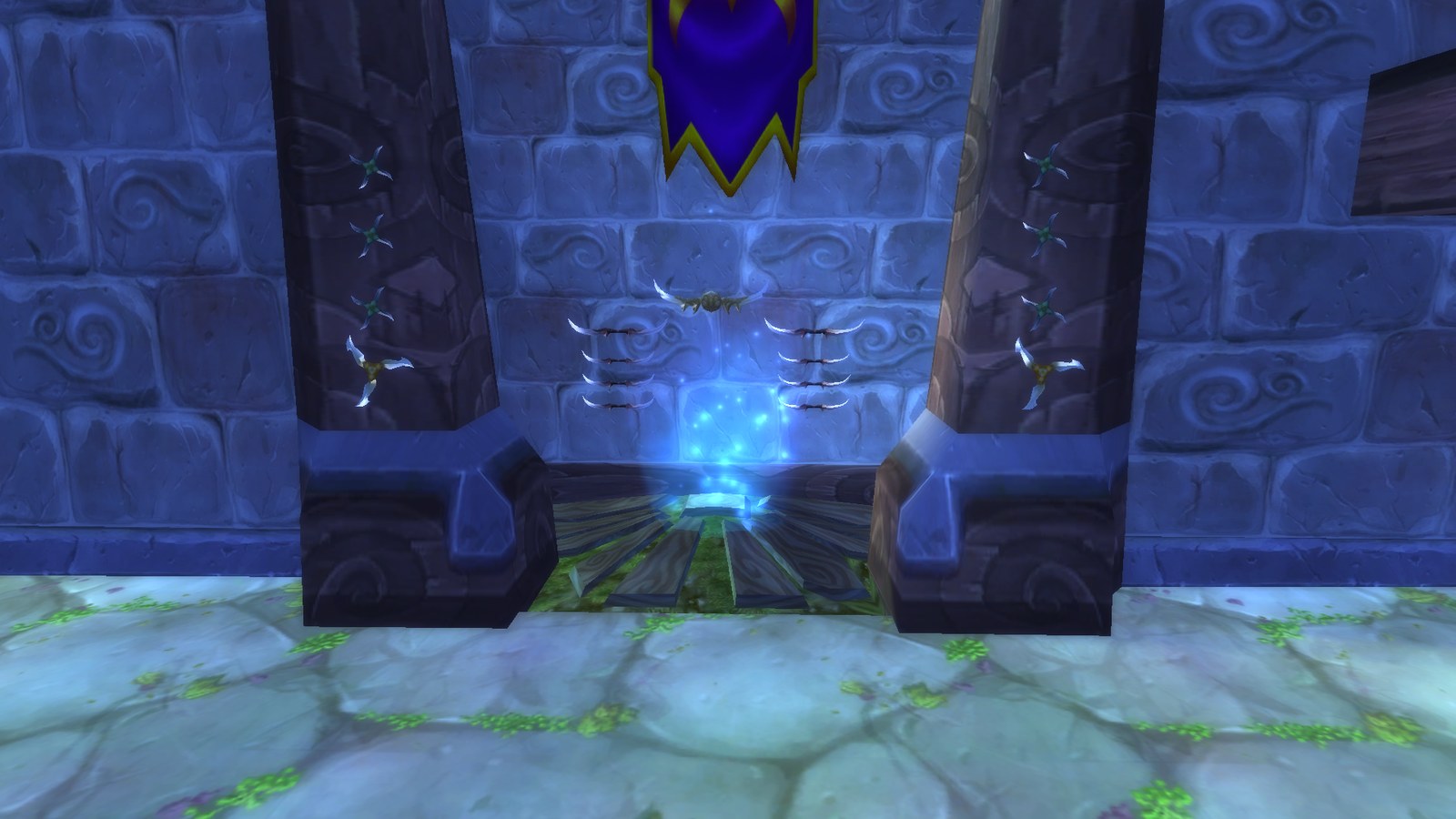 Warsong Gulch flag capture